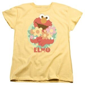Elmo Yellow Women’s Graphic Tee Large
